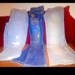 (3) PR. LADIES DESIGNER JEANS $35ea.or 3 for $100